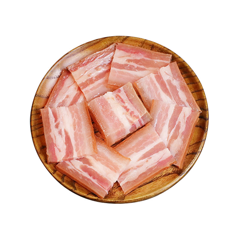安徽咸肉农家风干土猪肉手工自制腌肉徽州刀板香特产五花腊肉500g