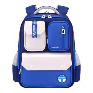 COOLBABY新款女童书包女生小学生减负儿童大容量男孩一二三四年级