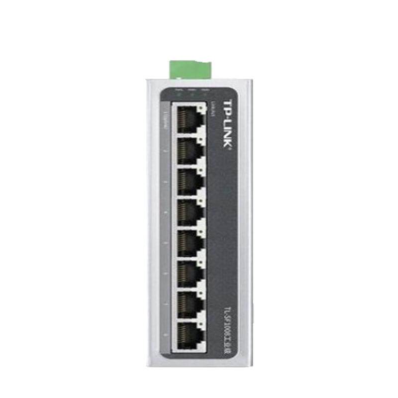 TP-LINK工业交换机TL-SF1005工业级5口8口百兆千兆导轨式交换机5FE宽室外高温低温工作 壁挂安装集线器tp