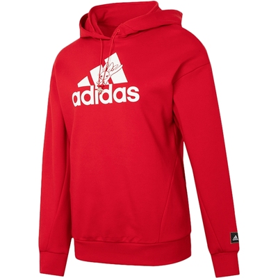 运动服阿迪达斯本命年红色外套