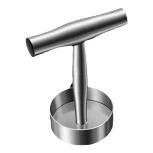 不锈钢汉堡肉饼压饼器牛肉饼模具鲜虾饼圆形鱿鱼压板压土豆泥面饼