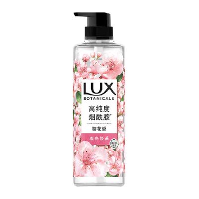 LUX力士樱花植萃沐浴露清透焕采