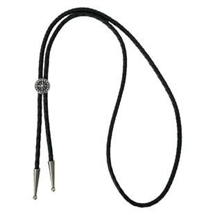 经典星星项坠bolo tie波洛领结复古暗黑系西部牛仔领带简约小领绳