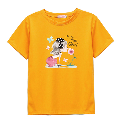 短袖韩版常规印花女夏季爆款上衣