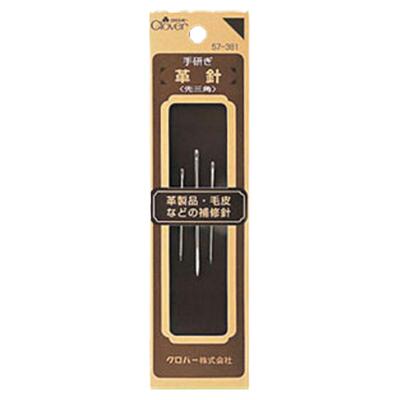 日本可乐工具clover拼布工具 57-381皮革针组/57-382帆布针组