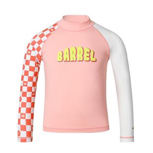 韩国BARREL儿童泳衣冲浪服防晒速干潜水服女孩男童分体长袖游泳衣