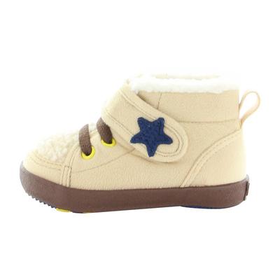 Moonstar月星冬季宝宝鞋1-3岁婴幼儿机能学步鞋小棉鞋毛圈保暖