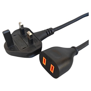 英标香港插头转内地中国两插连接线转换线延长线英规转美规地拖线