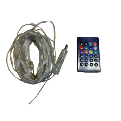 梦尚美创意蓝牙RGB幻彩皮线灯串