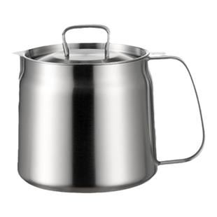 304不锈钢家用耐高温油壶可油炸式带导流嘴引流储油滤油带盖厨房