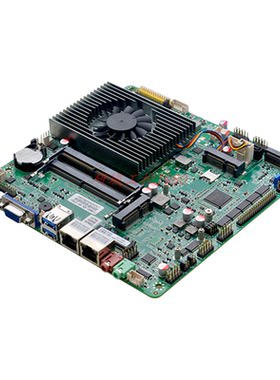 研域B680M1工控主板6300/6500/7300U双网口迷你ITX一体机电脑主板
