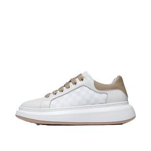 马克华菲小白鞋2025新款夏季透气网面板鞋男鞋潮流男士百搭休闲鞋