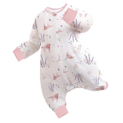 ibaby夏季竹棉纱布婴儿睡袋抑菌