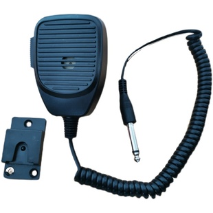 有线话筒6.5插头喊话器手柄动圈咪797 1