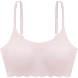 FIRSTMIX NoBra系列2025年夏无尺码吊带文胸背心一体式舒适内衣女