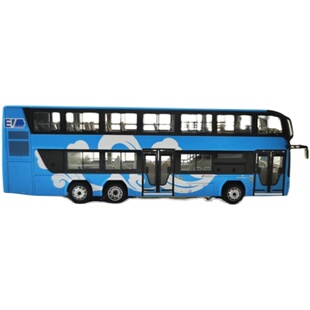 1:43北京公交模型玩具车双层福田客车祥云巴士合金礼品3d打印定制