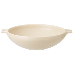 日本进口Meister Hand陶制面碗汤碗一人食直火可用汤锅煮锅1.2L