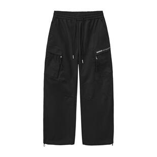 回力1927新款休闲裤男女士工装裤春秋季宽松直筒长裤显腿长男裤