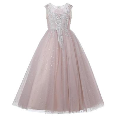 酷馨妮晚礼服女童网纱高端公主裙