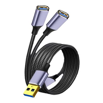 USB一分二转换线拓展坞