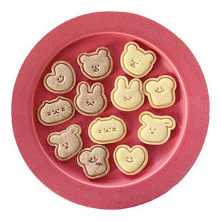 特价新款小动物翻糖饼干模具 小狗兔子吐司爱心宝宝辅食馒头工具