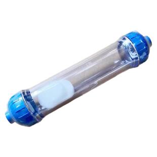 小T33外壳净水器滤壳透明过滤壳可填充DIY填滤料麦饭石活性炭树脂