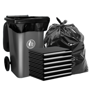 大号垃圾袋超大特大物业加厚黑色酒店环卫厨房餐厅商用大塑料袋子