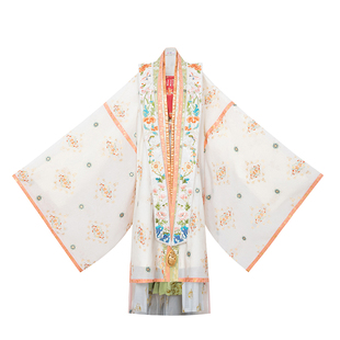 花朝记｜繁花琳琅｜宋制礼服｜印金填彩｜霞帔大袖衫百迭裙三裥裙