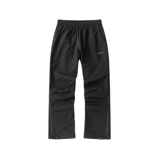 ENshadower隐蔽者Teflon三防侧开拉链软壳裤户外休闲宽松直筒裤子