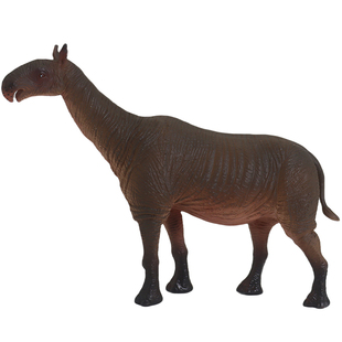 新凯纳远仿真古史前动物模型巨犀恐狼剑齿虎肯氏兽玩具古生物儿童