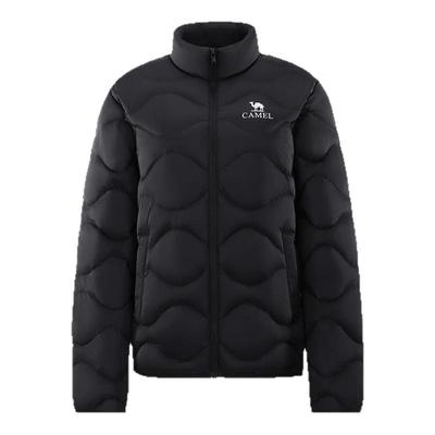 骆驼保暖轻薄羽绒服外套茄克