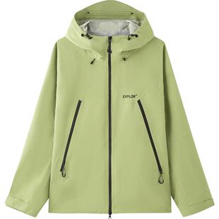 森马冲锋衣2024春秋款户外徒步登山服防风防雨外套男女同款