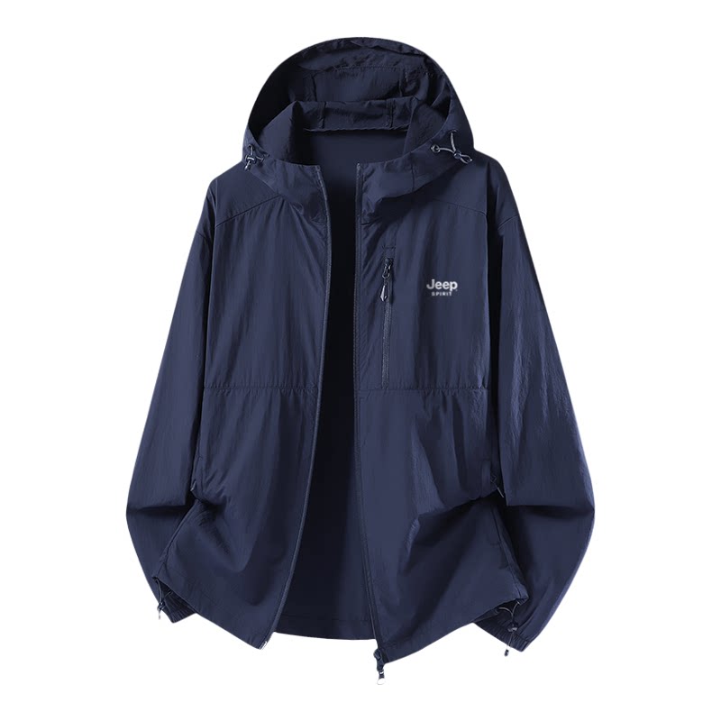 外贸尾货户外青少年速干冰丝防晒衣夏季轻薄运动皮肤衣男女款外套