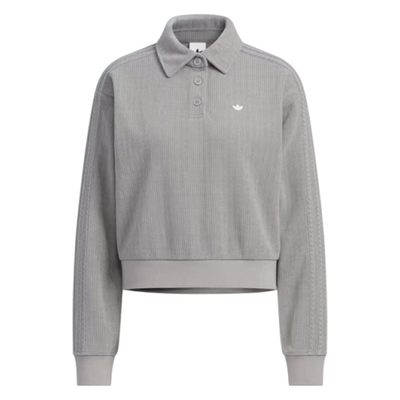 滔搏adidas阿迪达斯三叶草女子针织运动POLO衫圆领卫衣KS5981