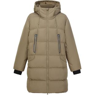 本来BENLAI男士防泼水长款羽绒服新款安心绒保暖面包服外套