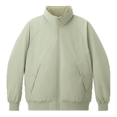 蕉下男士飞行员夹克立领气绒外套