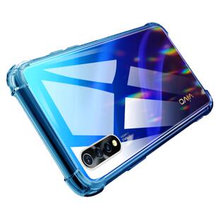 适用vivoy7s手机壳全包男女款防摔y7s手机套气囊超薄透亮vivi y7s保护套全透明边框硅胶壳简约创意V1913A软壳