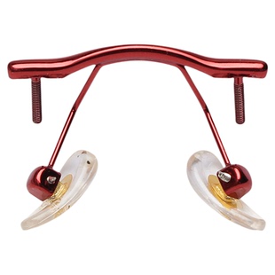 无框钻石切边眼镜配件单孔鼻中梁男女近视无框鼻桥横中梁鼻支架托