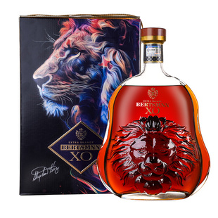 贝塔斯曼法国进口美狮桶藏经典XO白兰地洋酒正品40度烈酒送礼盒装