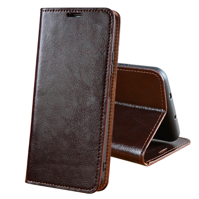 苹果12pro/mini/max真皮商务翻盖防摔保护套