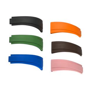 适配劳力士迪通拿表带原装胶带黑绿水鬼游艇名仕日志钢片橡胶表带