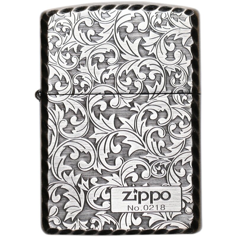 ZIPPO打火机送男友情侣礼物镀银