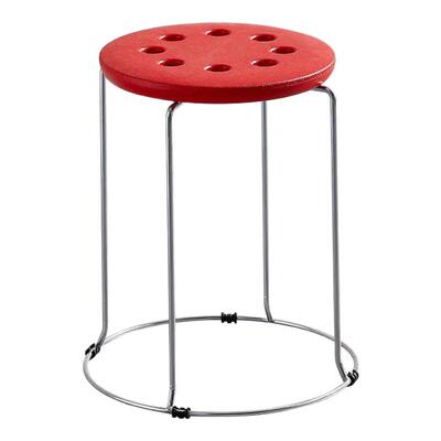 凳子家餐桌凳实心钢筋塑料凳子