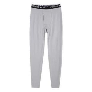 美利奴羊毛裤男户外速干裤打底裤美丽诺内衣徒步登山秋裤保暖裤子