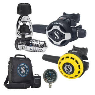 Scubapro MK25 EVO/S620Ti 顺畅呼吸 一二级头送R195备用调节器