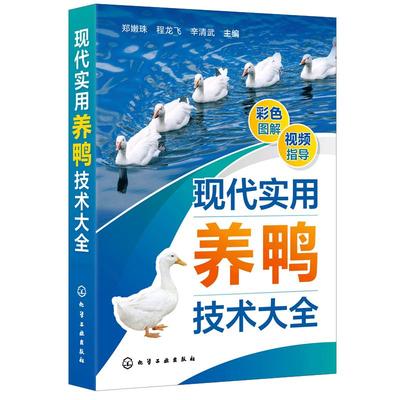 现代实用养鸭技术大全 郑嫩珠 鸭引种饲养管理 疾病预防治诊断和鸭场经营 现代鸭种繁育  科学养殖业养鸭专业户全新养鸭指导书籍