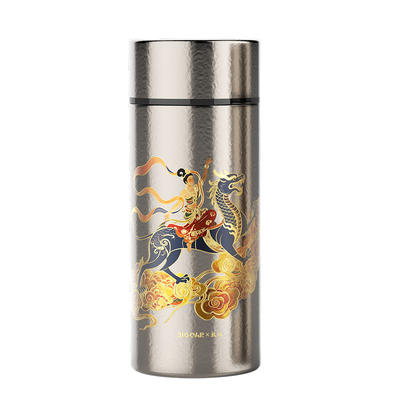 敦煌系列纯钛钛杯小巧便携保温杯