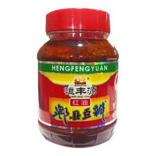 恒丰源郫县豆瓣酱2斤/瓶装郫县豆瓣正宗旗舰店家用炒菜豆瓣酱加细