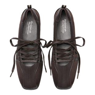 RockfishWeatherwear春季交叉绑带机能风休闲通勤方头芭蕾舞女鞋