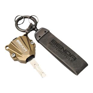 适用奔达黑旗500金吉拉450拿破仑450金吉350燎700铝合金钥匙壳扣